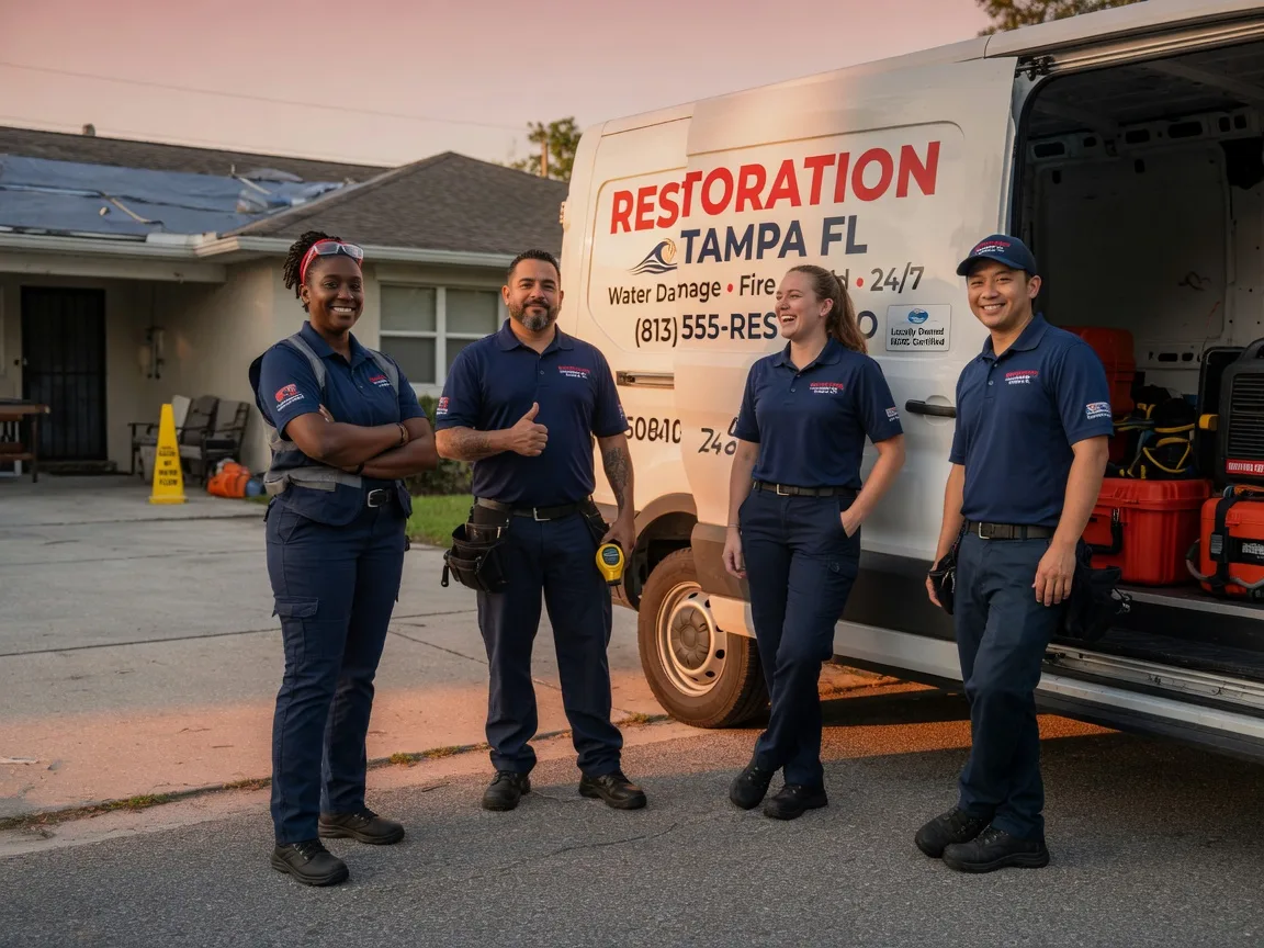 Water Damage Restoration company in Stockport, OH